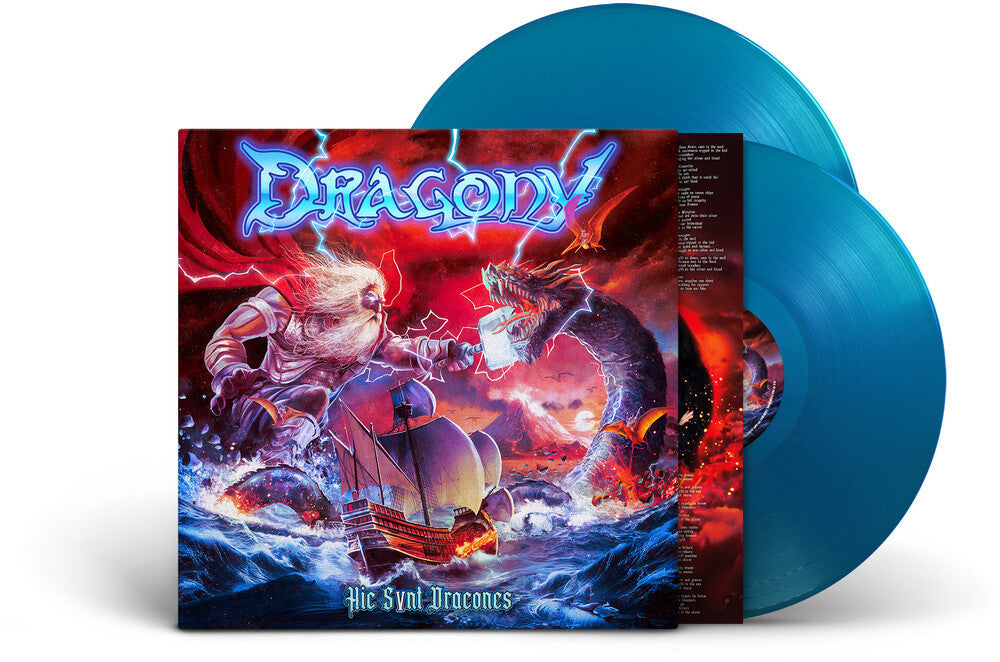 Dragony - Hic Svnt Dracones (Blue) [Colored Vinyl] (Gate) Vinyl Record