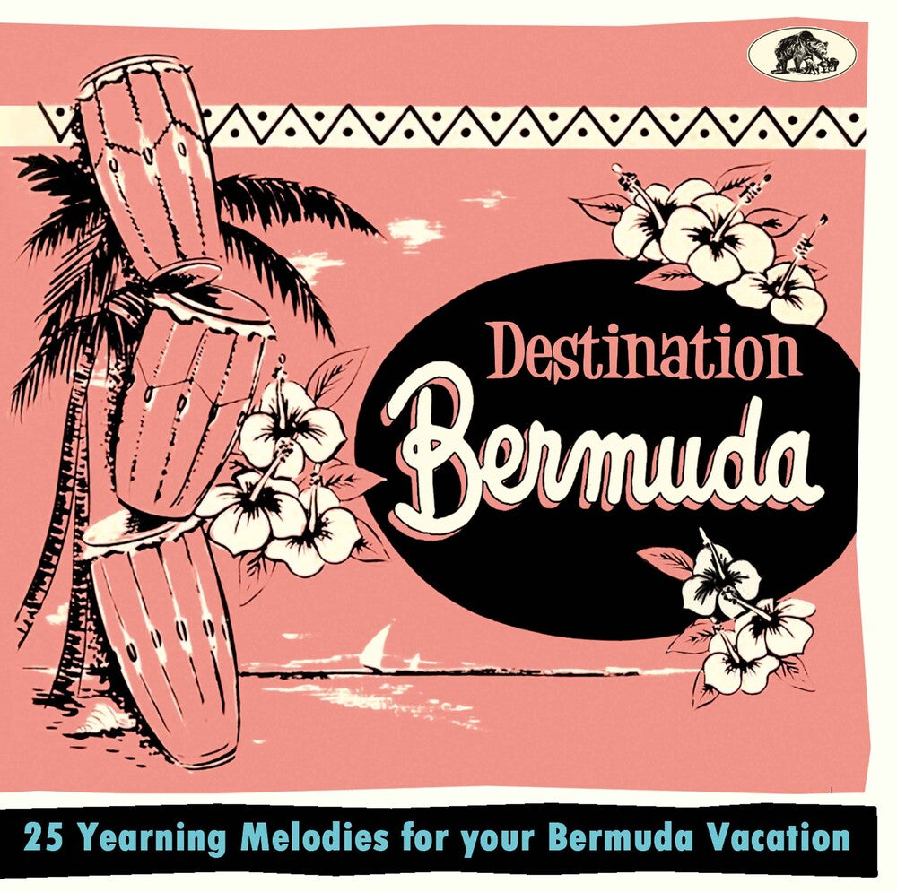the album cover for Destination Bermuda: 25 Yearning Melodies / Var - Destination Bermuda: 25 Yearning Melodies / Var