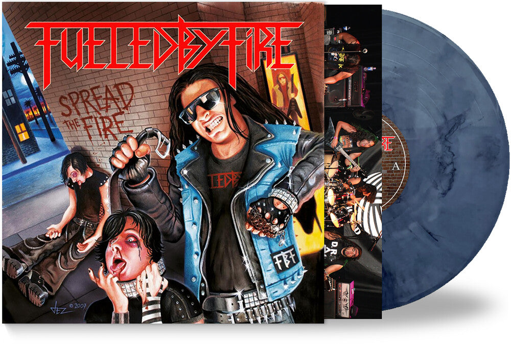 Fueled By Fire - Spread The Fire (Bonus Tracks) [Colored Vinyl] [Remastered] Vinyl Record
