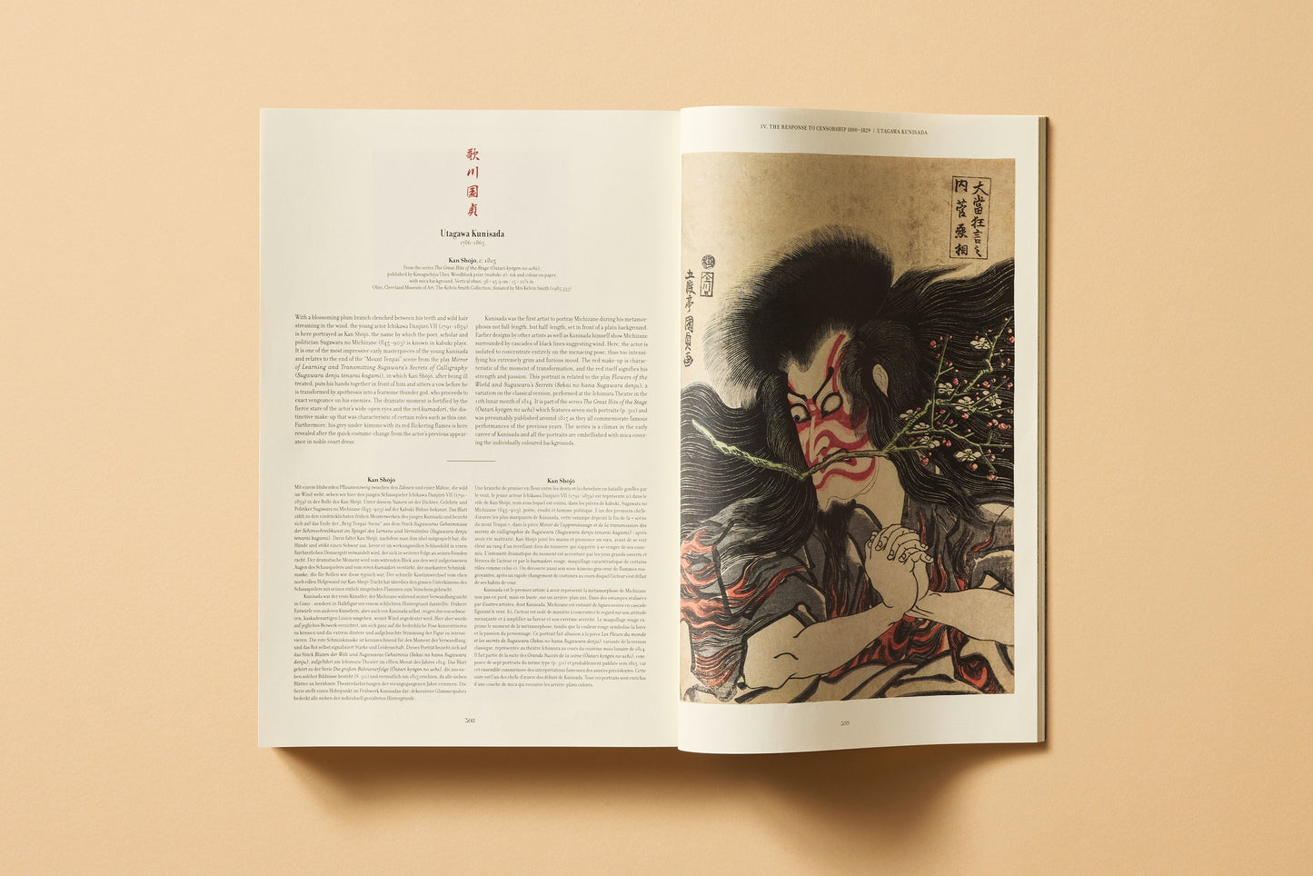 Japanese Woodblock Prints (German, French, English) Book