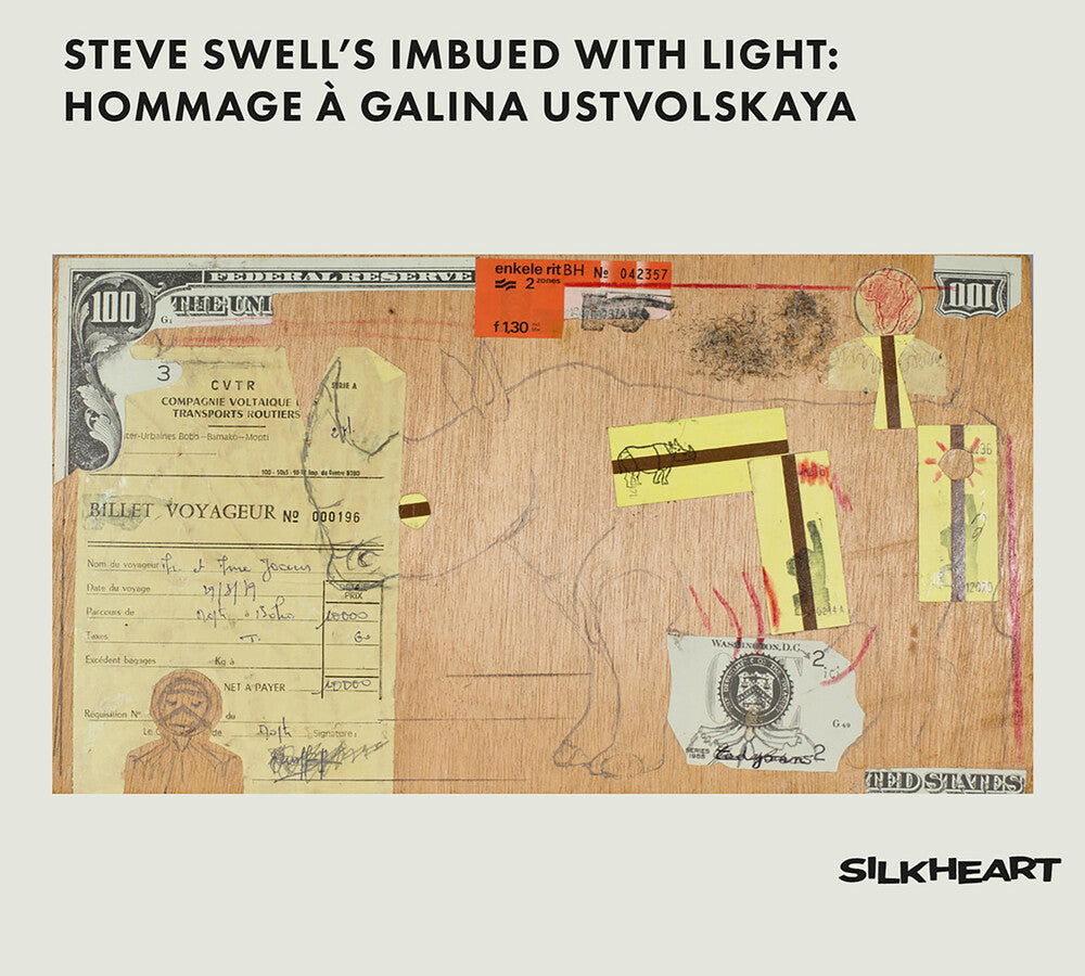 the album cover for Steve Swell - Steve Swell's Imbued With Light: Hommage A Galina