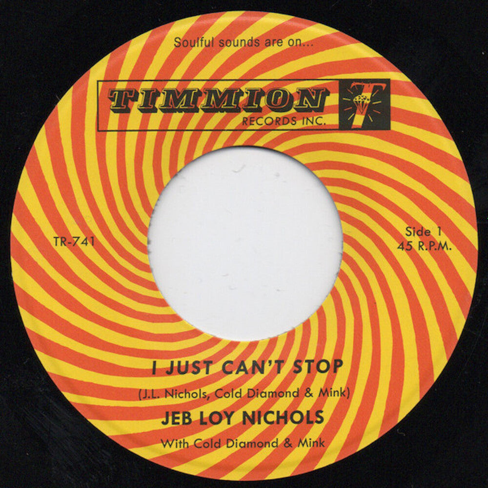 Jeb Nichols  Loy / Cold Diamond & Mink - I Just Can't Stop [Colored Vinyl] (Red) (Can) Vinyl Record