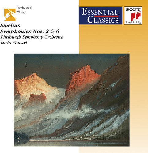 Sibelius / Pts / Maazel - Sym 2 In D Major / Sym 6 In D Minor - Music CD