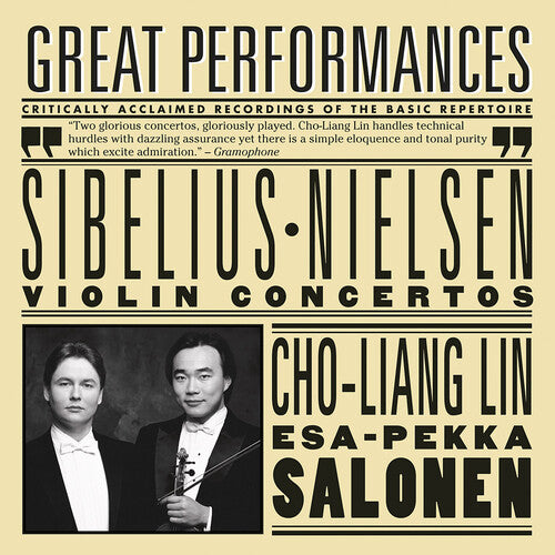 Lin / Sibelius / Nielsen / Swrs / Pao / Salonen - Violin Concertos - Music CD