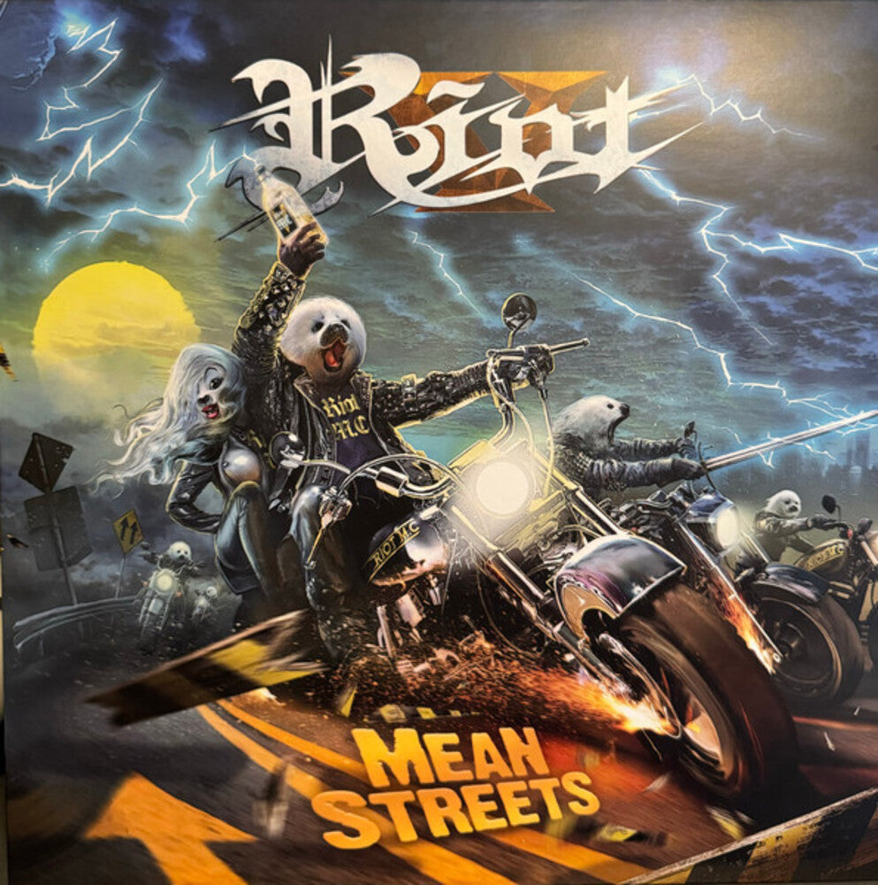 Riot V - Mean Streets (Blue) [Colored Vinyl] (Uk) Vinyl Record