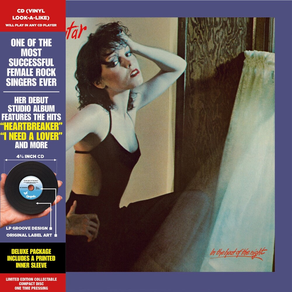 the album cover for Pat Benatar - In The Heat Of The Night (Clcb) [Deluxe] [Limited Edition] (Coll)