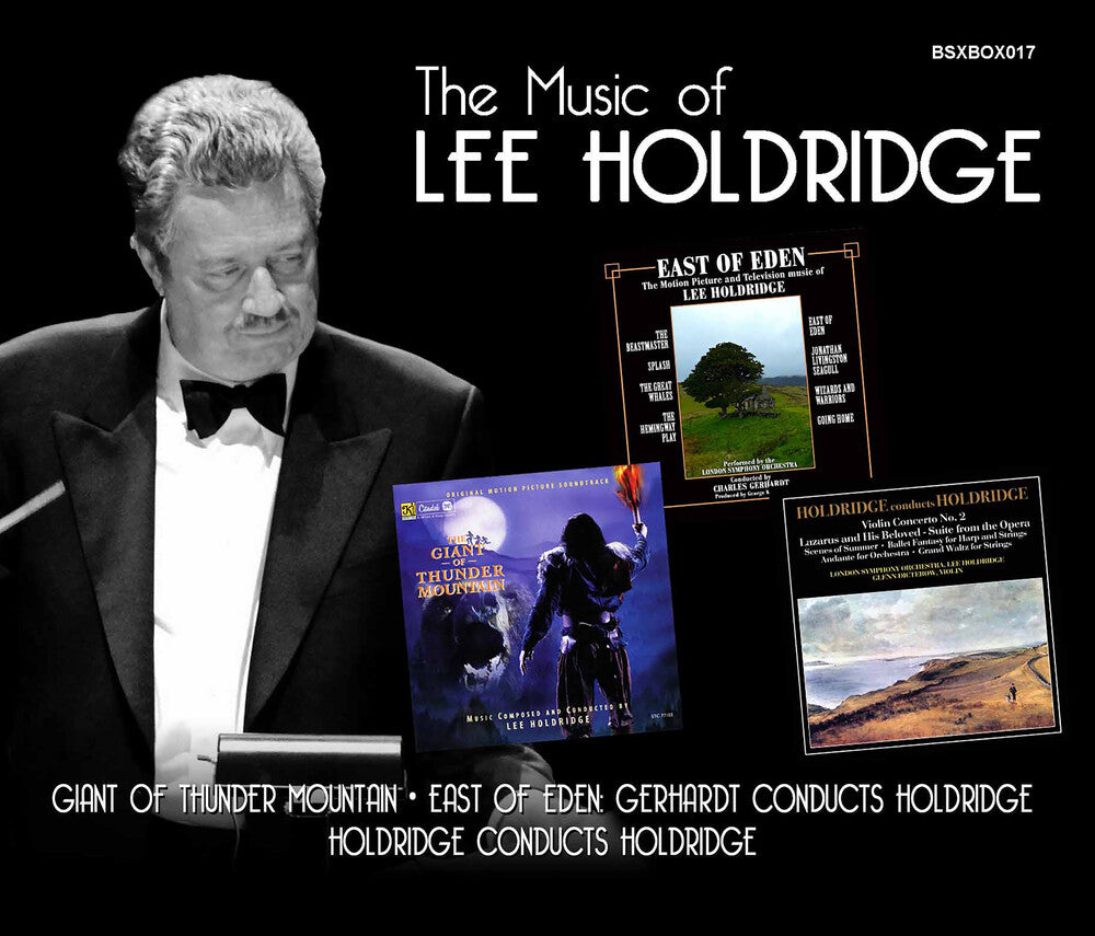 the album cover for Lee Holdridge - Music Of Lee Holdridge (Box)