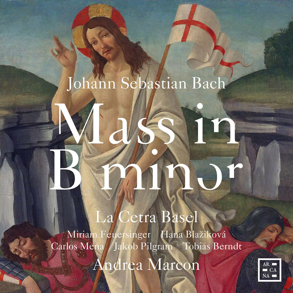the album cover for J Bach .S. / Feuersinger / Berndt - Mass In B Minor