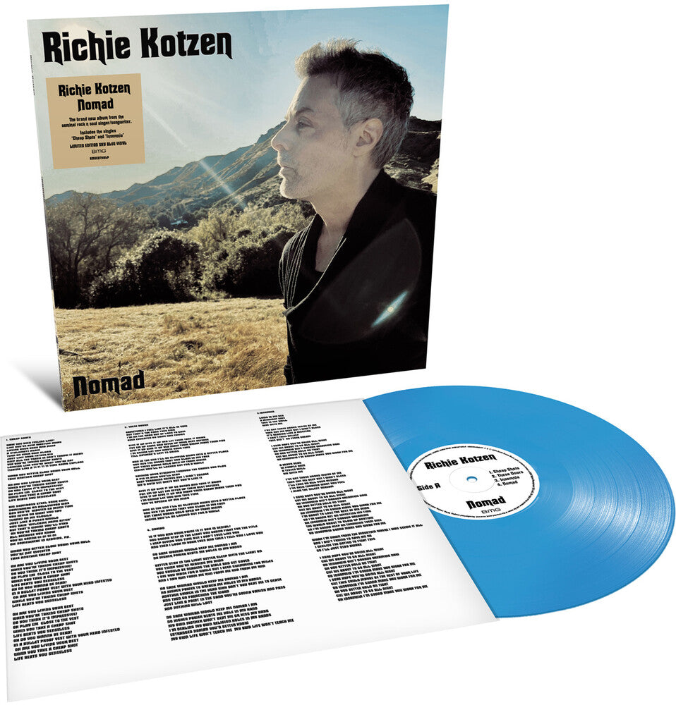 Richie Kotzen - Nomad [Blue LP] Vinyl Record