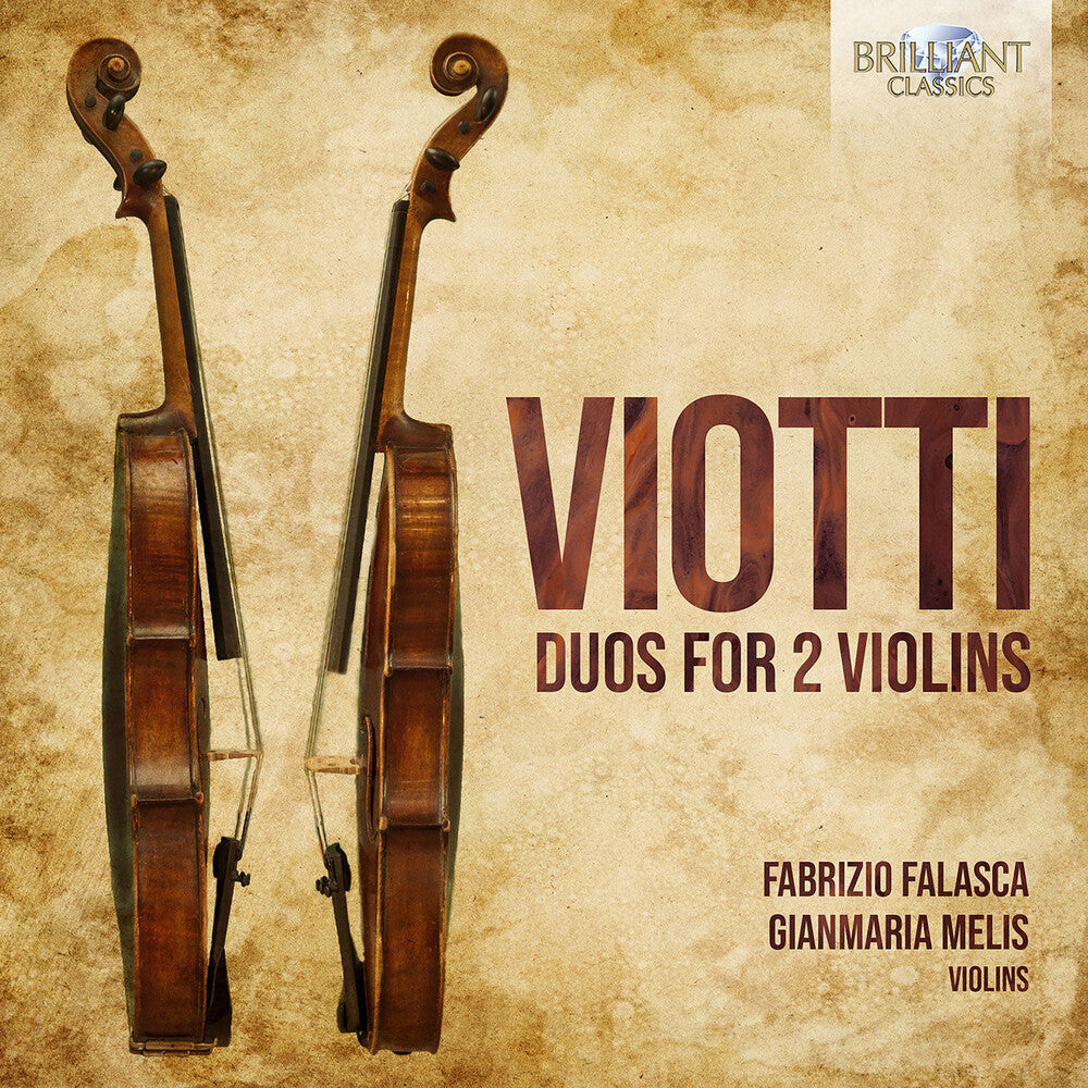 the album cover for Viotti / Falasca / Melis - Duos For 2 Violins