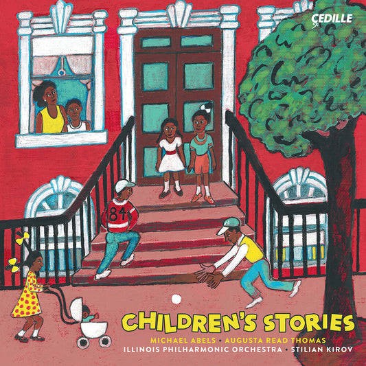 the album cover for Abels / Thomas / Llinois Philharmonic Orchestra - Children's Stories