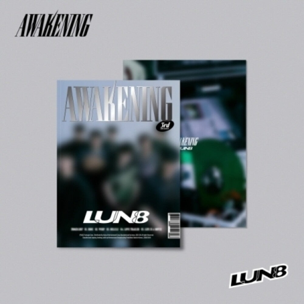 the album cover for Lun8 - Awakening - Hip Version (Post) (Stic) (Pcrd)