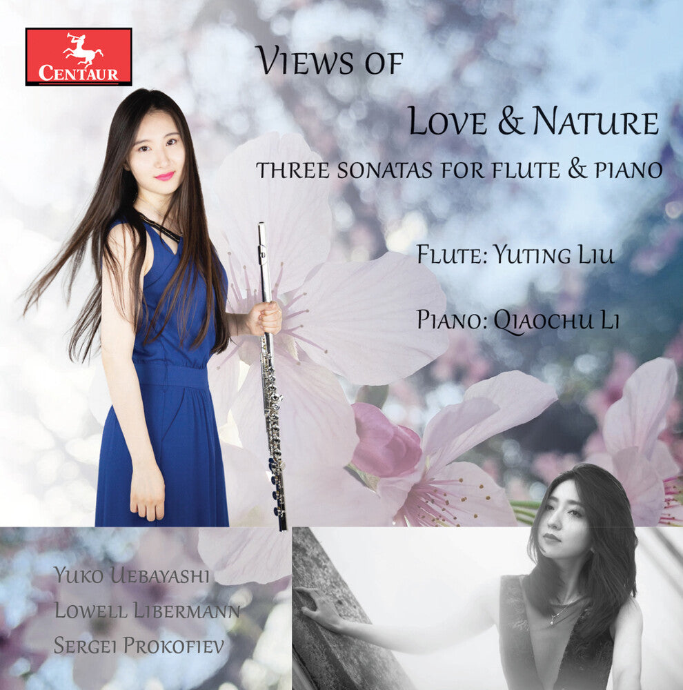 the album cover for Lieberman / Prokofiev / Liu - Views Of Love & Nature