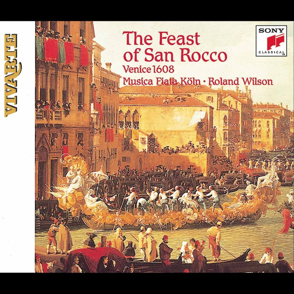 the album cover for Wilson / Capella Ducale / Musica Fiata Koln - Feast Of San Rocco