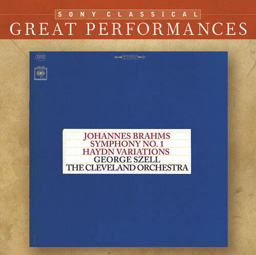 Brahms / Cvo / Szell - Symphony 1 / Haydn Variations - Music CD