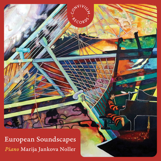 the album cover for Aperghis / Bartok / Chopin / Grieg - European Soundscapes
