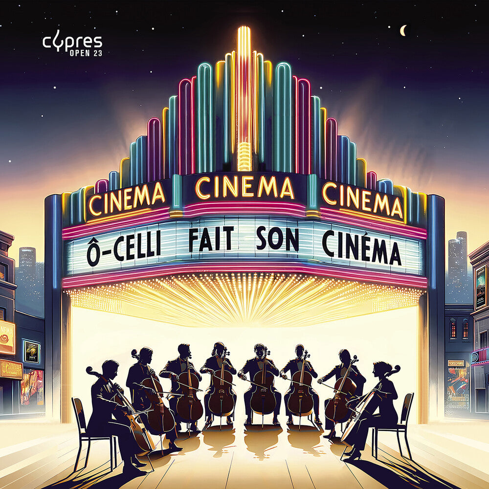 the album cover for Ô-Celli - O-Celli Fait Son Cinema