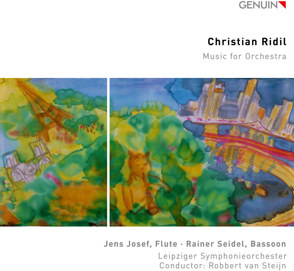 the album cover for Ridil / Seidel / Leipziger Symphonieorchester - Music For Orchestra