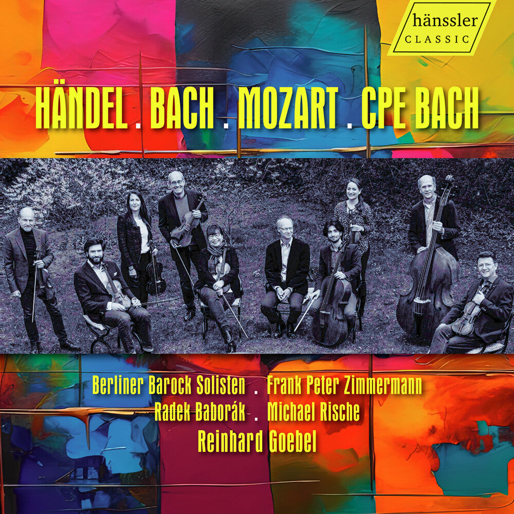 Handel Bach Mozart & C.P.E. Bach Music CD
