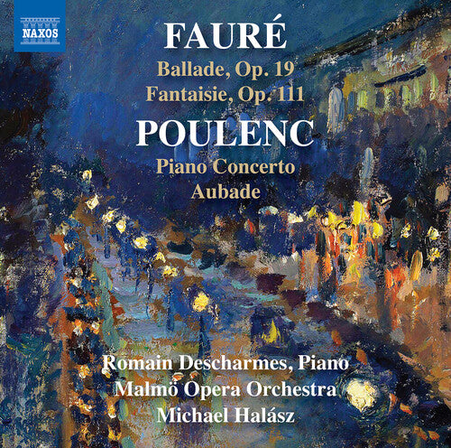 Faure / Poulenc / Halasz - Works For Piano & Orchestra - Music CD
