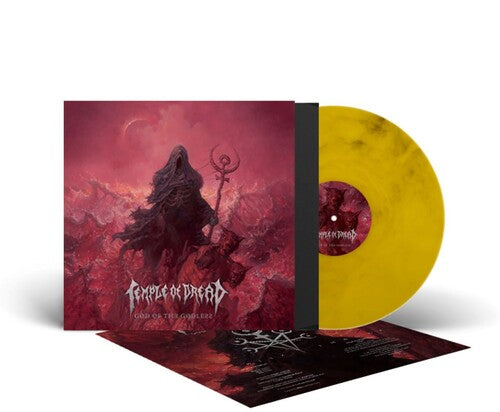 Temple of Dread - God of the Godless [Yellow] Vinyl Record