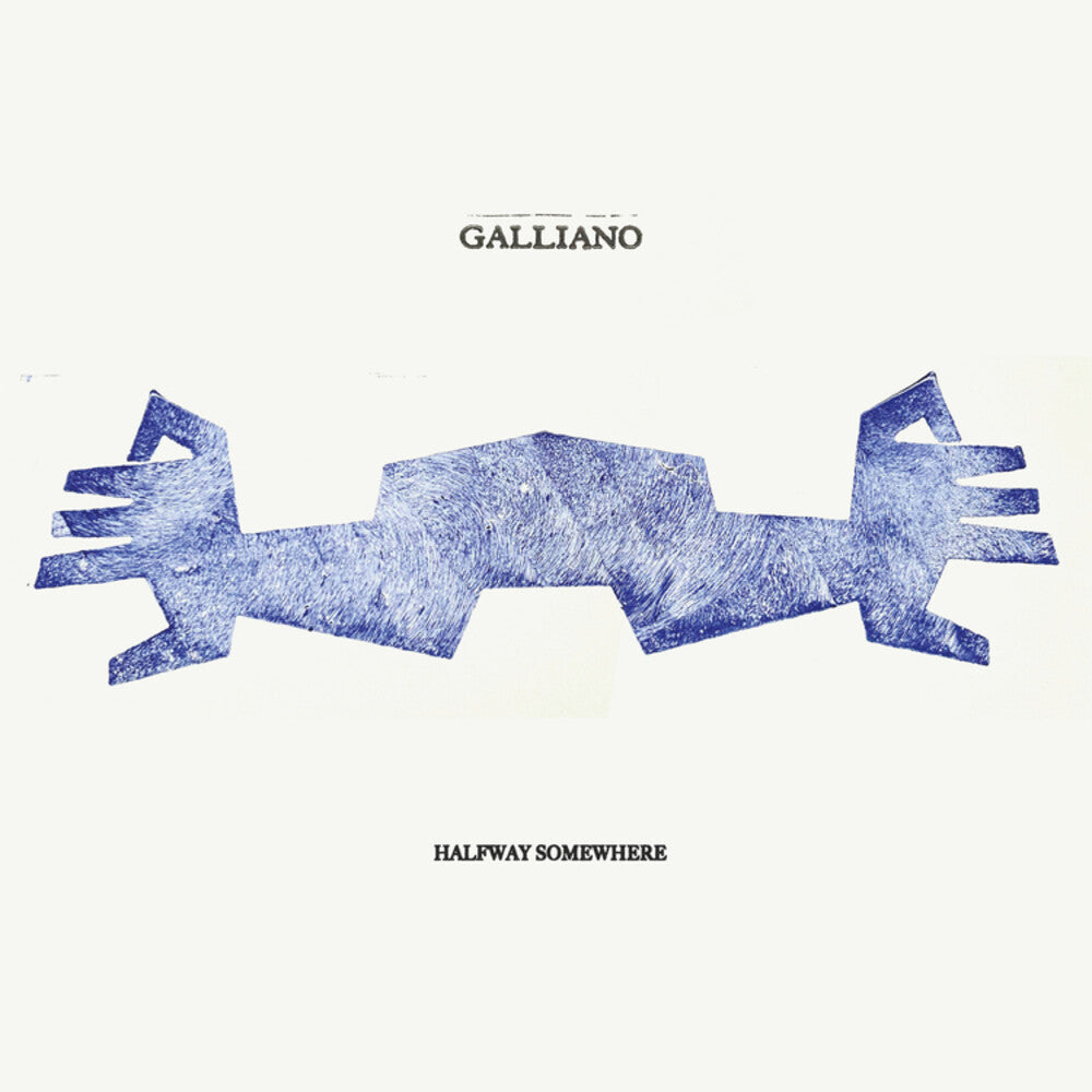 the album cover for Galliano - Halfway Somewhere (Uk)
