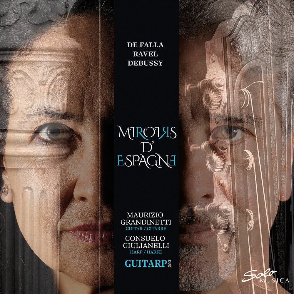 the album cover for Debussy / Ravel / Guitarp Duo - Guitarp Duo