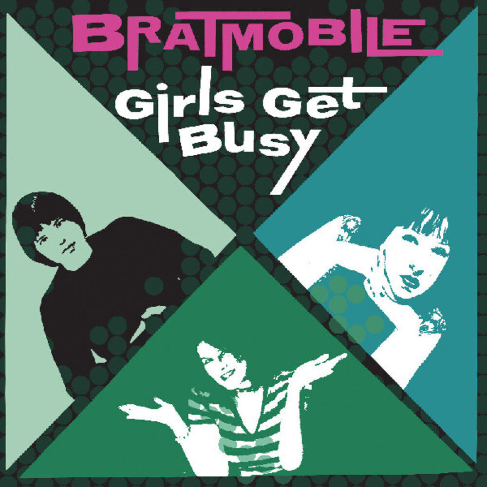 Bratmobile - Girls Get Busy [Colored Vinyl] (Grn) (Phot) Vinyl Record
