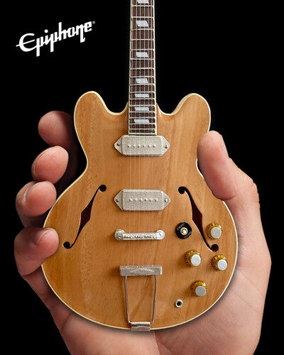 Axe Hvn Eg811 Epiphone 1965 Casino Natural Mini Gu - Axe Hvn Eg811 Epiphone 1965 Casino Natural Mini Gu - Collectibles