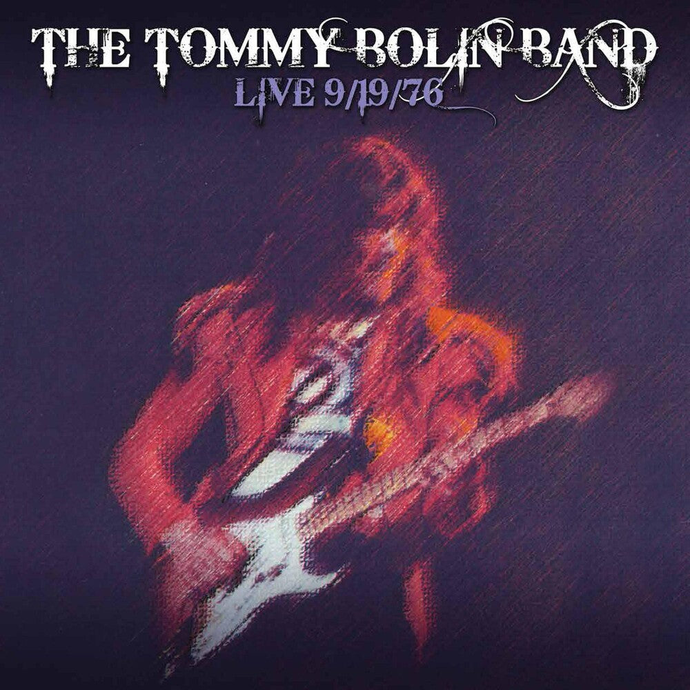 Tommy Bolin - Live 9-19-76 [Clear Vinyl] [Limited Edition] (Red) Vinyl Record