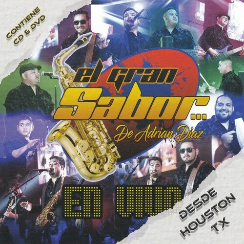 El Gran Sabor De Adrian Diaz - En Vivo Desde Houston - Music CD
