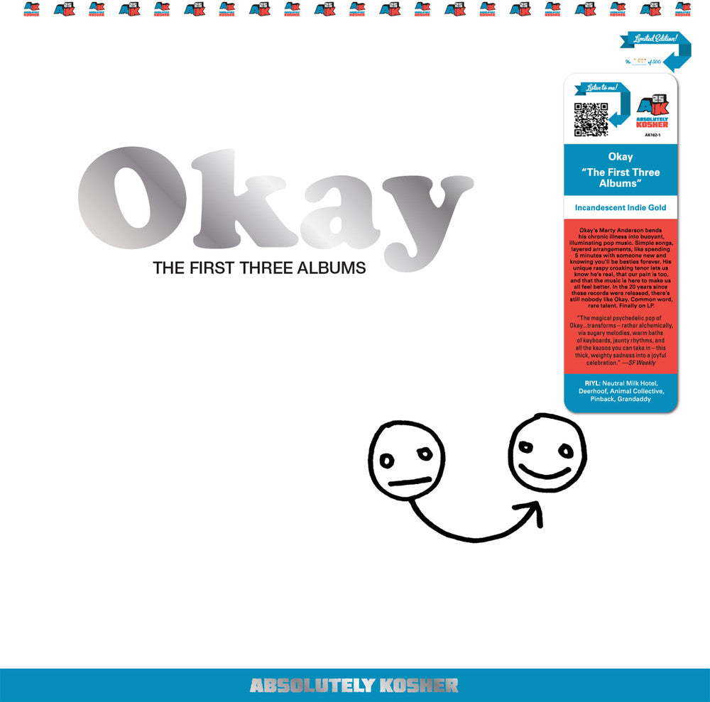 Okay: The First Three Albums [LP] Vinyl Record