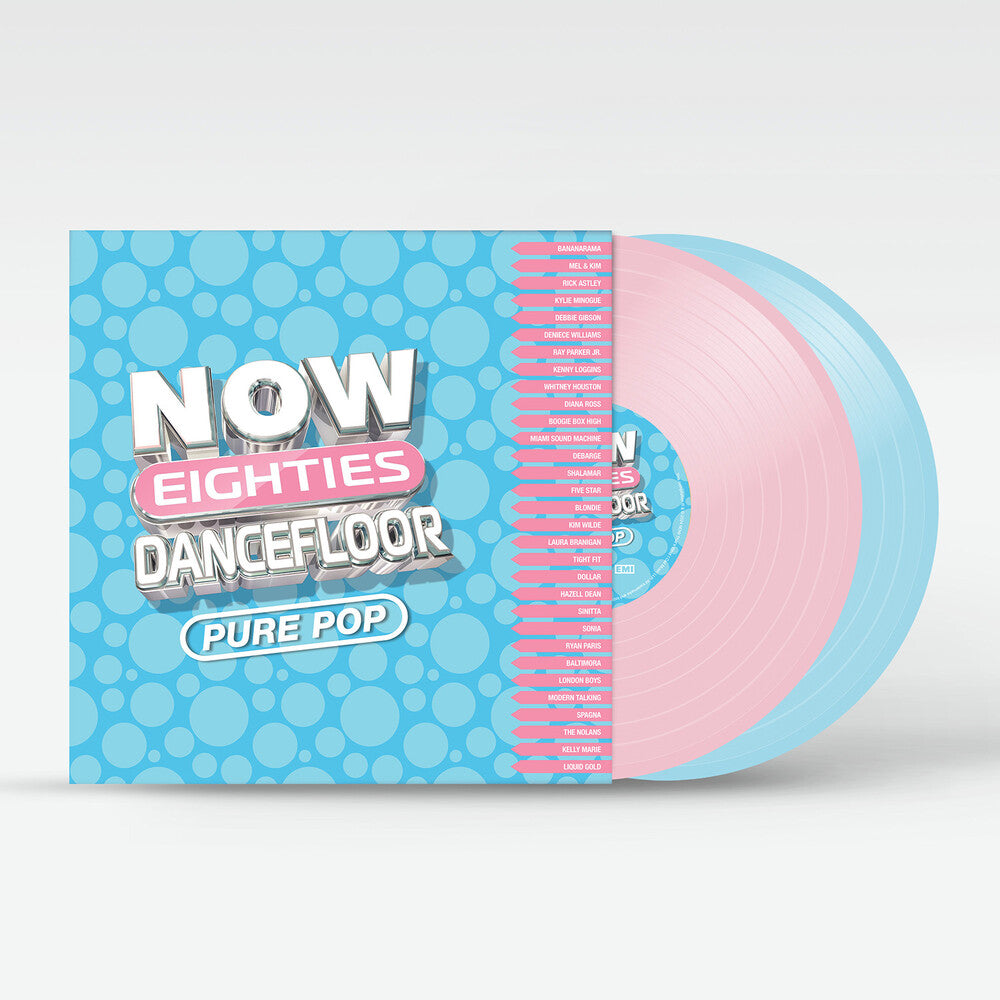 Now That's What I Call 80s Dancefloor: Pure Pop / Various - Baby Pink & Baby Blue Colored Vinyl [LP] Vinyl Record