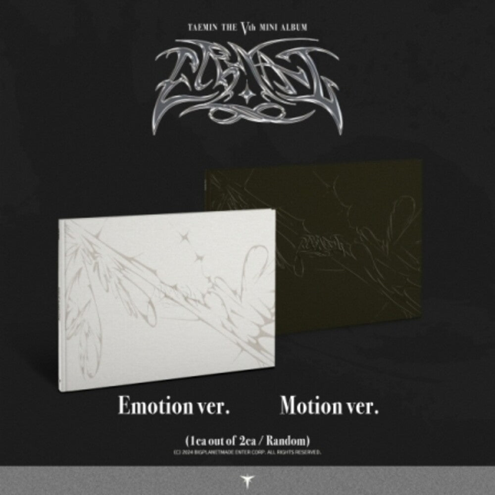 the album cover for Taemin - Eternal (Post) (Pcrd) (Phob) (Phot) (Asia)