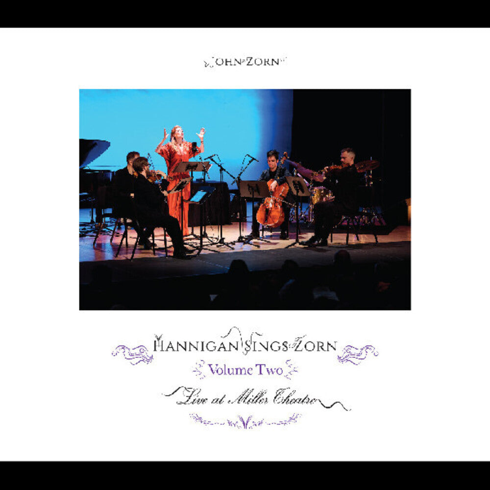 the album cover for John Zorn - Hannigan Sings Zorn Volume Two - Archival Series