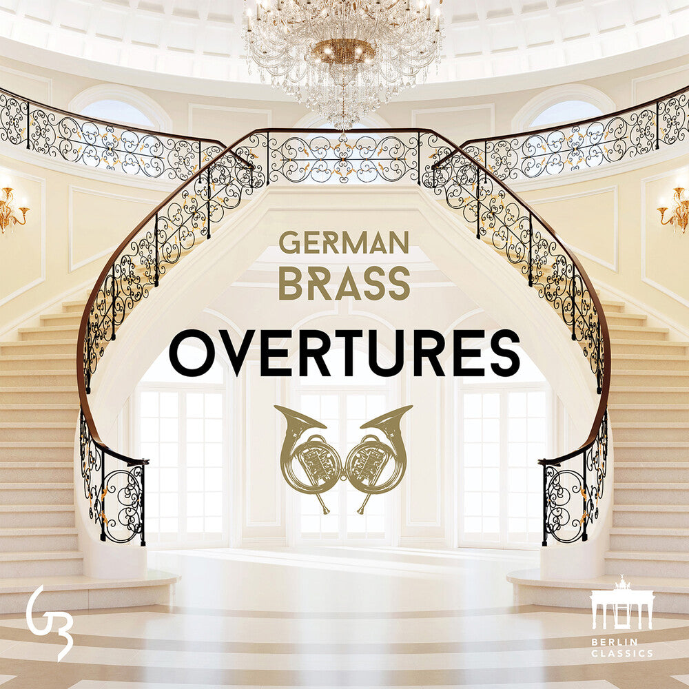 the album cover for Glinka / Gluck / German Brass - Overtures