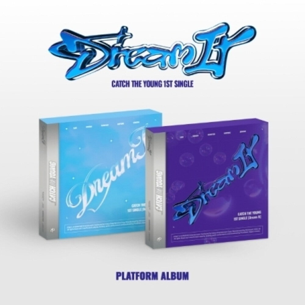 the album cover for Catch The Young - Dream It - Platform Qr Card Album - Random Cover