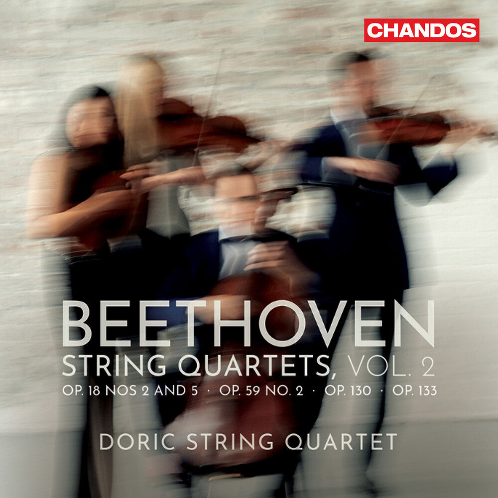 the album cover for L Beethoven .V. / Doric String Quartet - String Quartets, Vol. 2