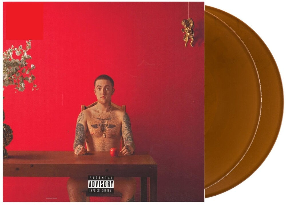 the album cover for Mac Miller - Watching Movies With The Sound Off (Brwn) [Colored Vinyl]