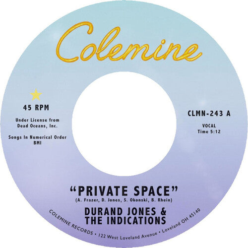 Durand Jones & The Indications - Private Space / Sea Of Love [7-inch] Vinyl Record