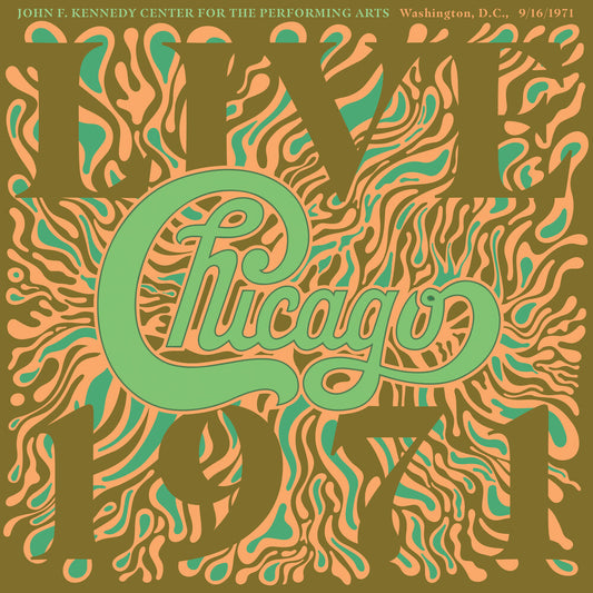the album cover for Chicago - Chicago At The John F. Kennedy Center For The Perf
