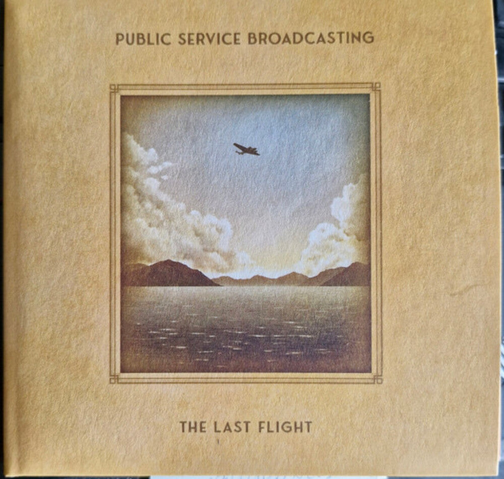 the album cover for Public Service Broadcasting - Last Flight (Uk)