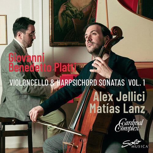 Platti / Lanz / Jellici - Violoncello & Harpsichord Sonatas, Vol. 1 - Music CD