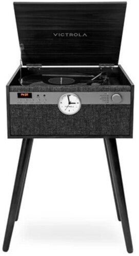 Victrola Century Signature+ Bluetooth 6-in-1 Music Center Black (VTA-835SBLK) - Turntable