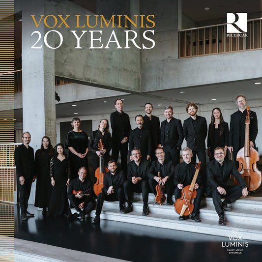 the album cover for Vox Luminis  / Meunier,Lionel - Vox Luminis 20 Years (Box)