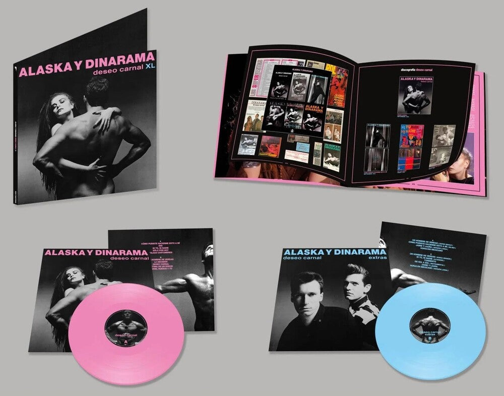 Deseo Carnal - Pink & Blue Vinyl (Blue) [Colored Vinyl] Vinyl Record