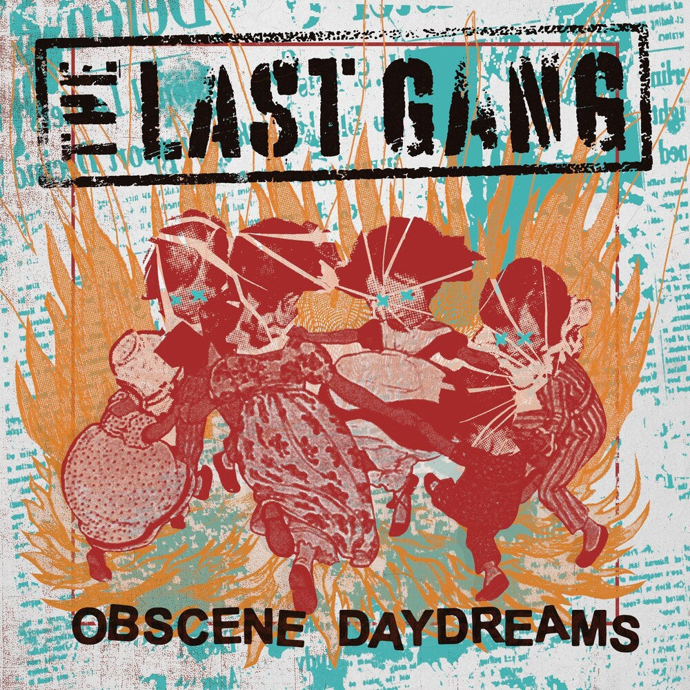 the album cover for Last Gangs - Obscene Daydreams