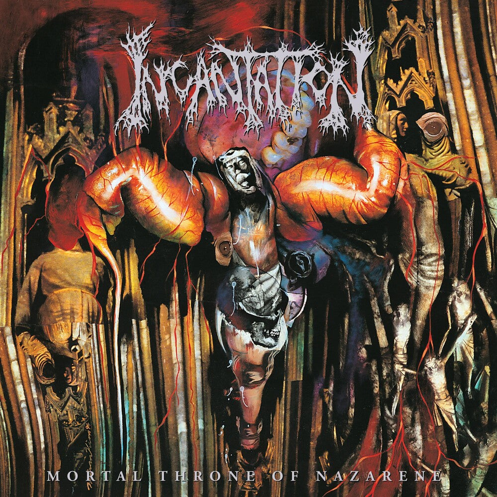 Incantation - Mortal Throne Of Nazarene [Custom Ripple Vinyl] Vinyl Record