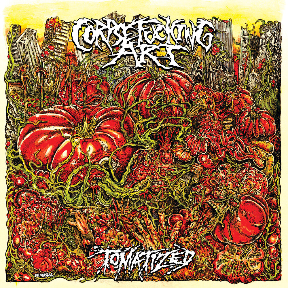 the album cover for Corpsefucking Art - Tomatized