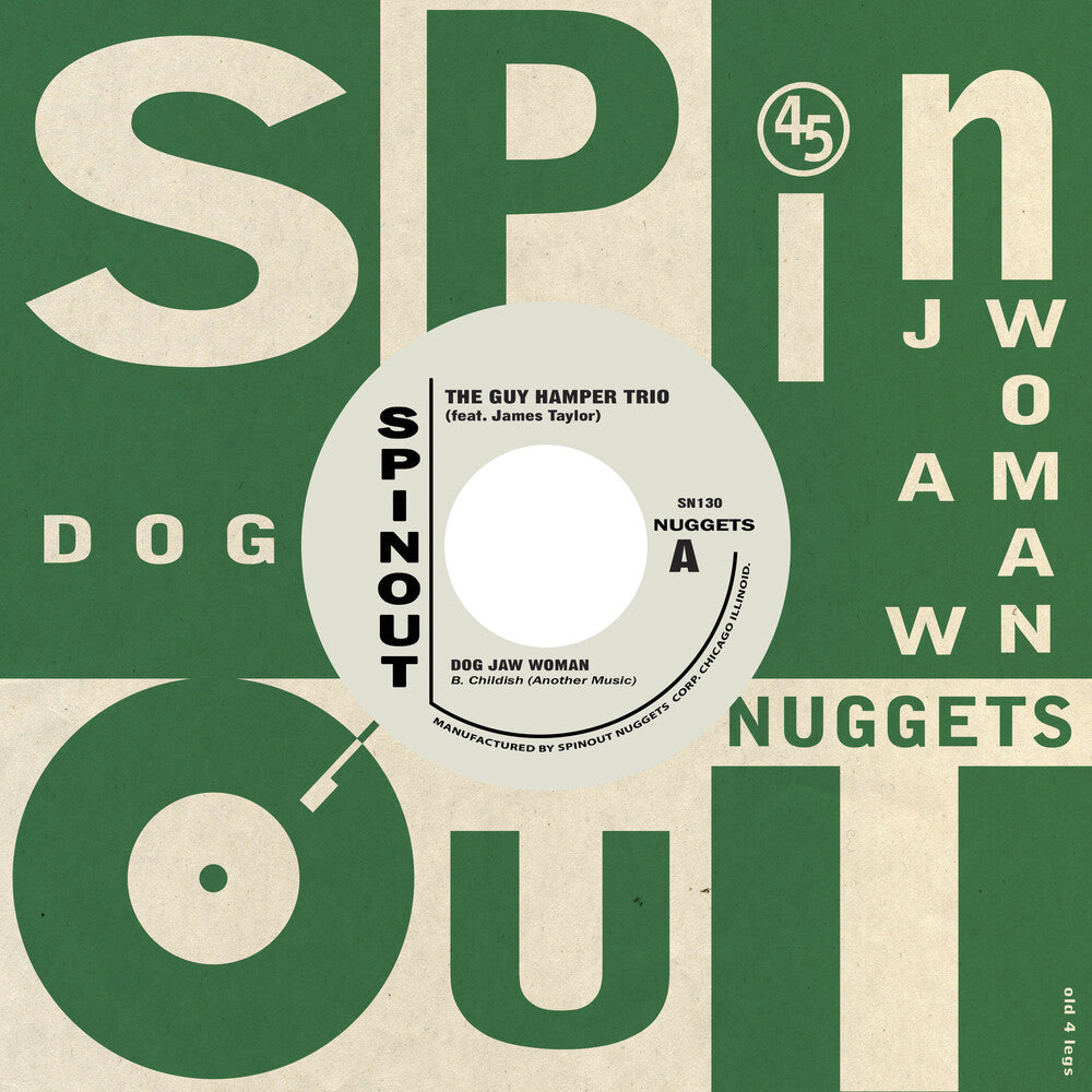 the album cover for Guy Hamper  / Taylor,James - Dog Jaw Woman / First Creature Is Jealousy